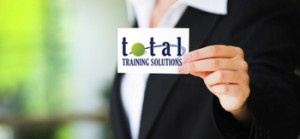 Total training solutions business card