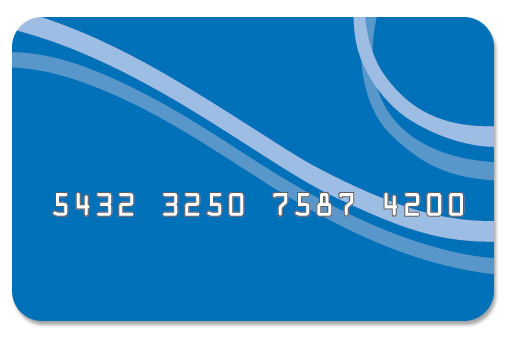 Credit card graphic