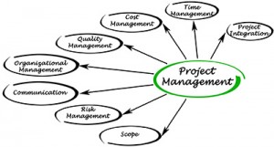 Project management graphic