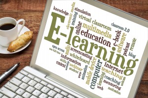 Elearning computer graphic